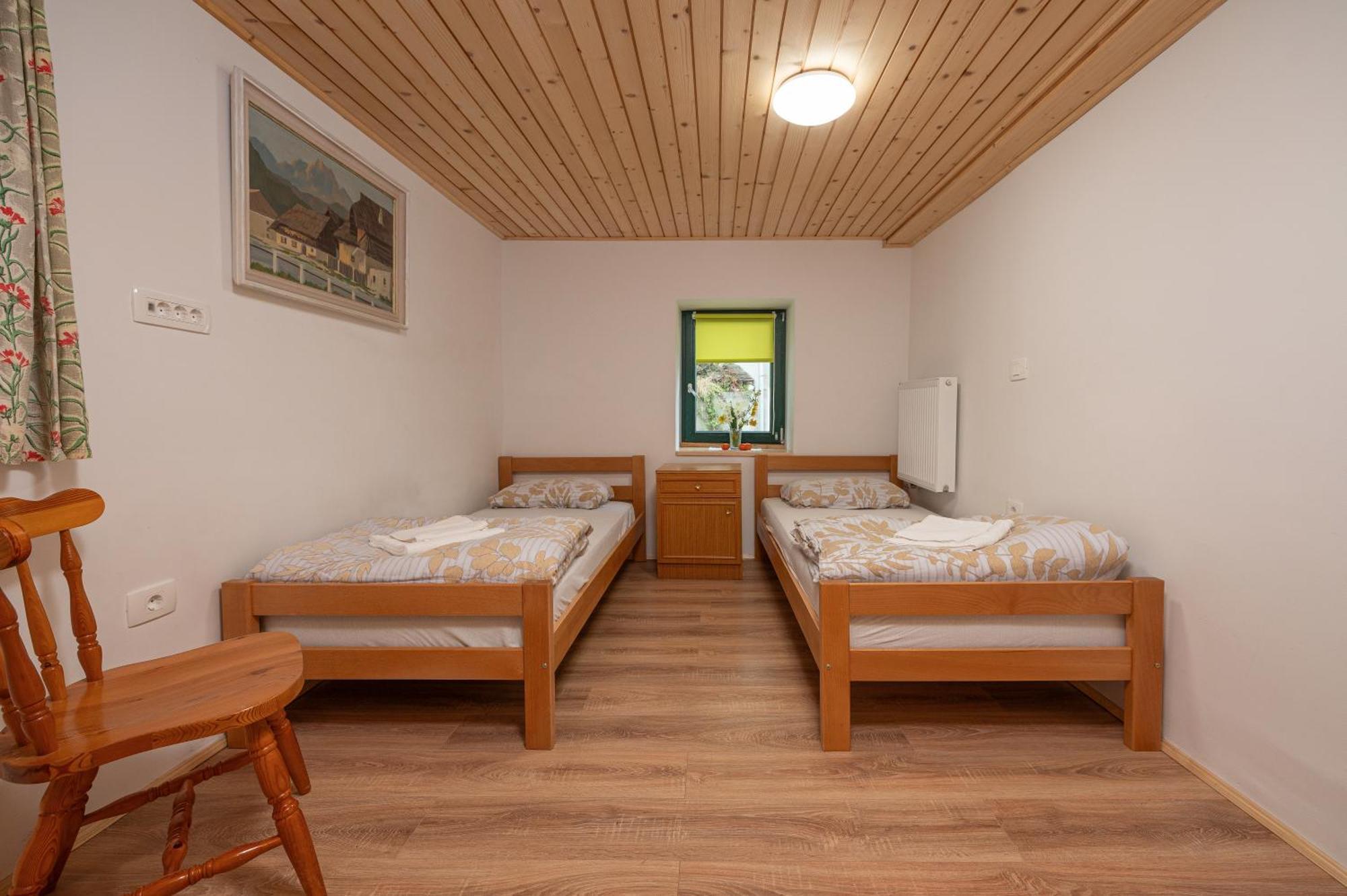 Ferienwohnung Zelena Hisa Pri Bjov Bohinjska Bela Exterior foto