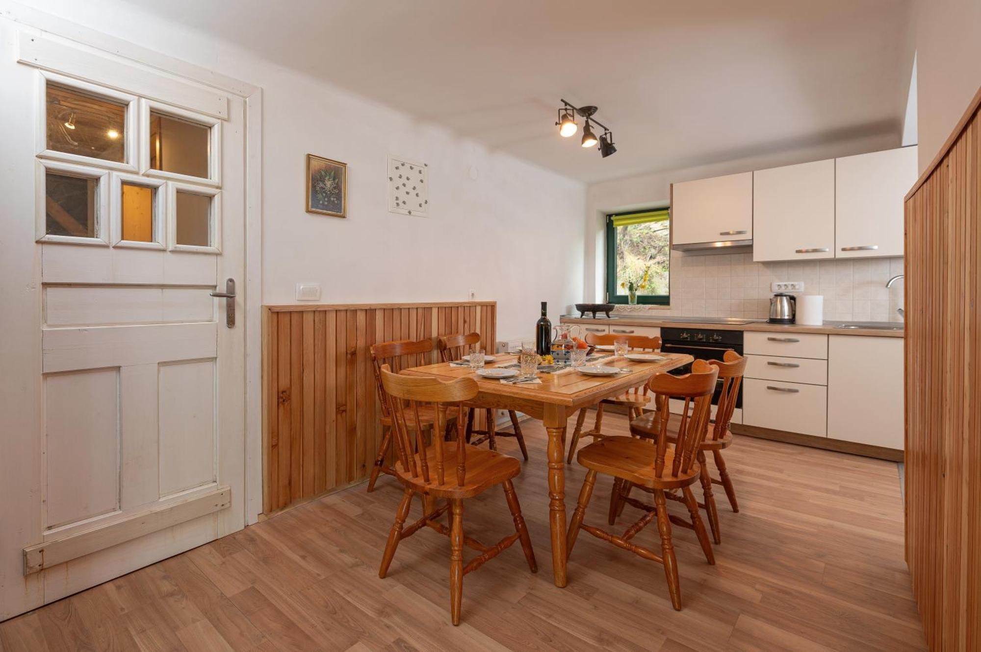 Ferienwohnung Zelena Hisa Pri Bjov Bohinjska Bela Exterior foto