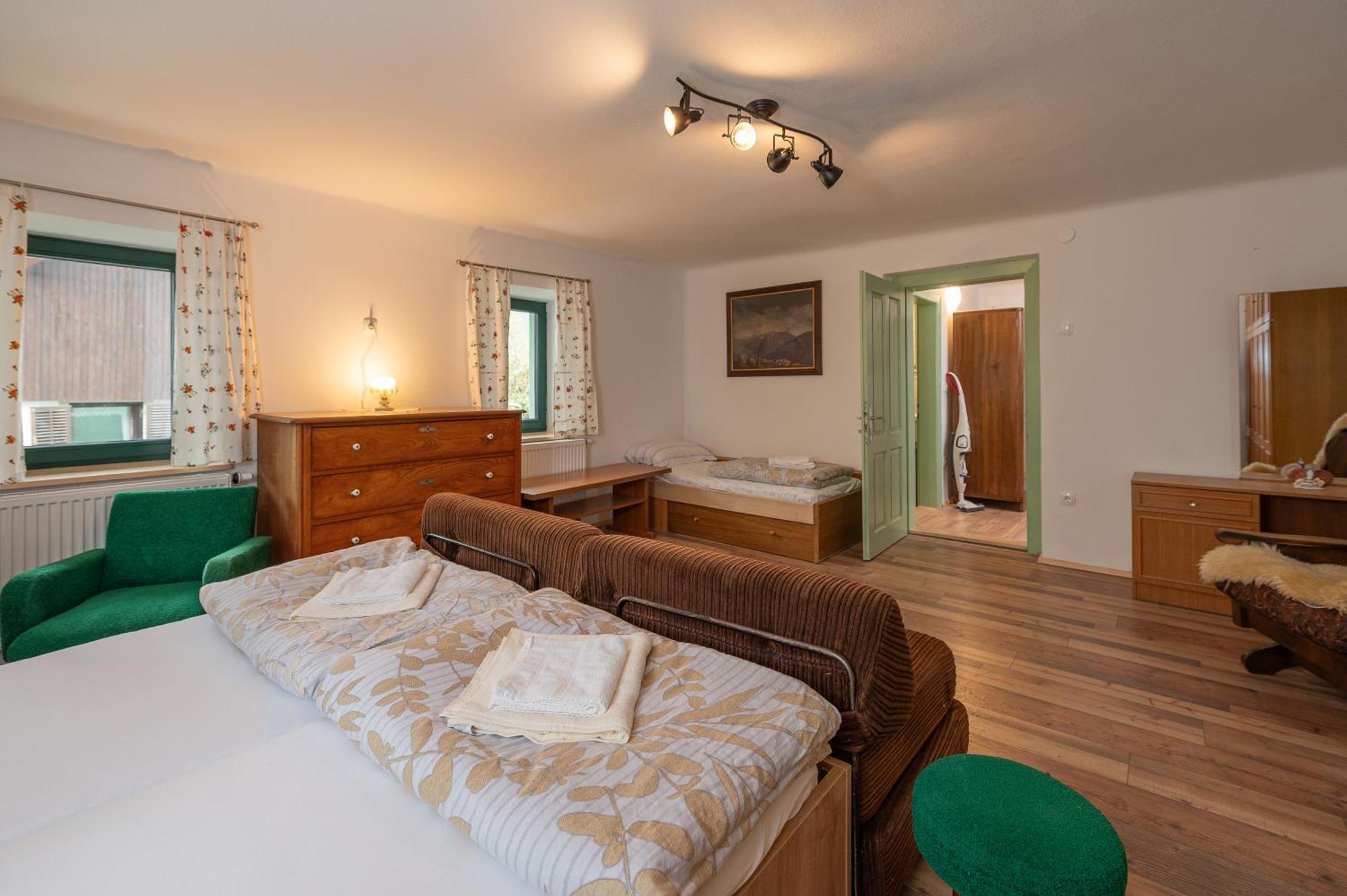Ferienwohnung Zelena Hisa Pri Bjov Bohinjska Bela Exterior foto