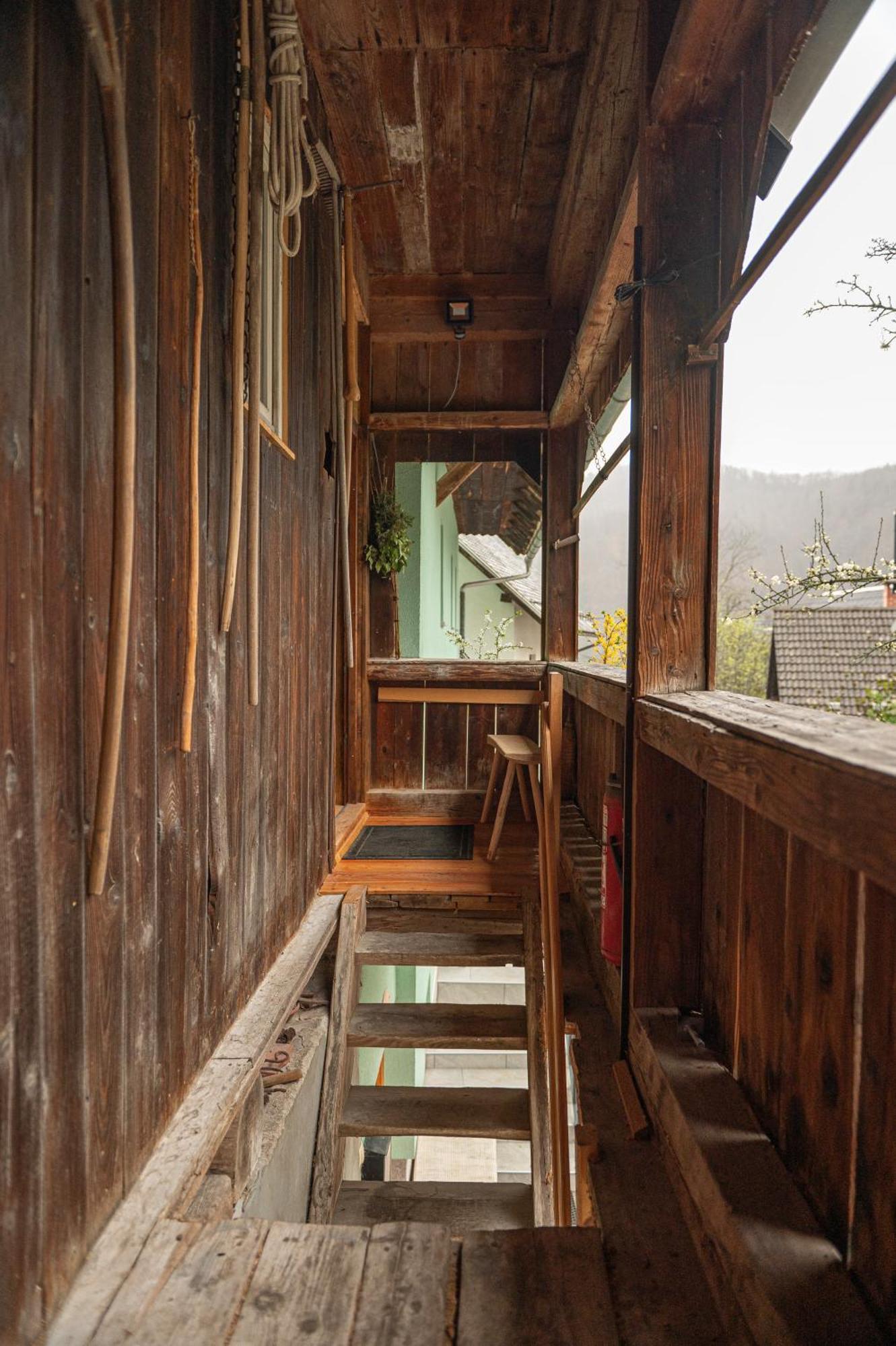 Ferienwohnung Zelena Hisa Pri Bjov Bohinjska Bela Exterior foto