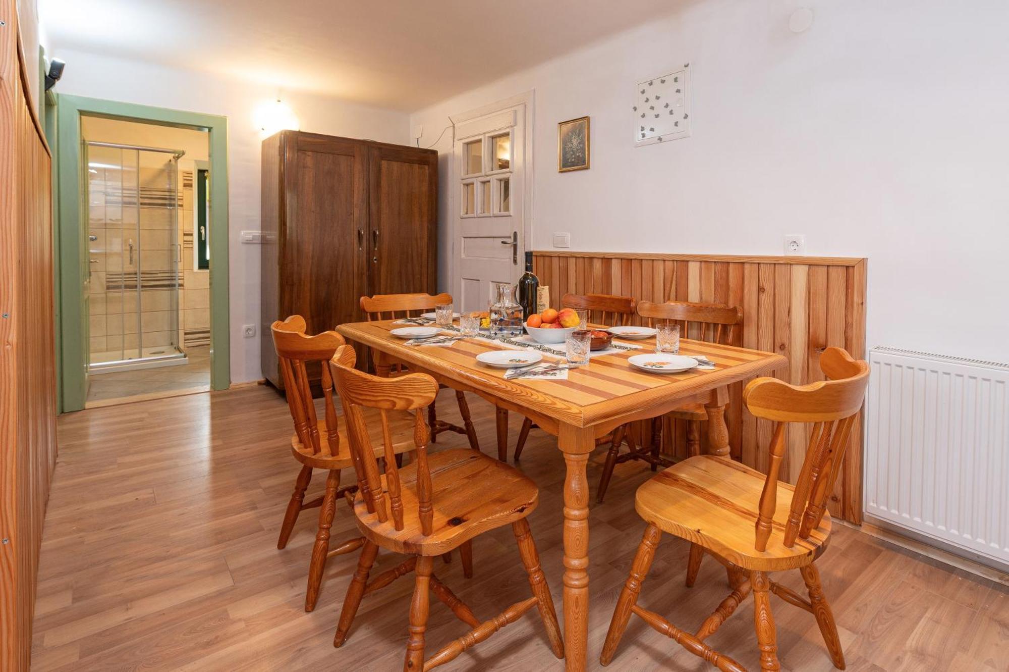 Ferienwohnung Zelena Hisa Pri Bjov Bohinjska Bela Exterior foto